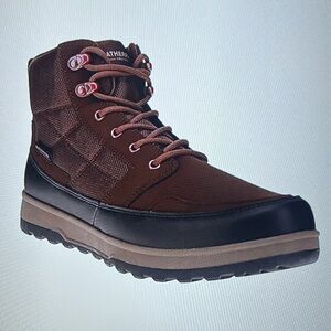 Weatherproof Men's Brown and Black Boots
